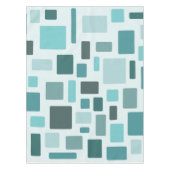MCM Abgerissene Steine Aquamarine Tischdecke (Vorderseite)