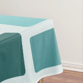 MCM Abgerissene Steine Aquamarine Tischdecke (Beispiel)