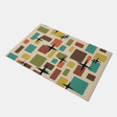 MCM Abgerissene Steine mehrfarbig Fußmatte (Schrägansicht)