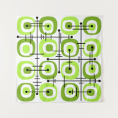 MCM Abstraktes Muster des mittleren Jahrhunderts Wandteppich (Vorderseite)