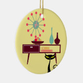 Mcm-Atomärafünfziger jahre Keramik Ornament (Rechts)