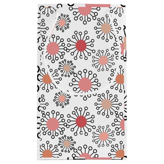 MCM-Blume Kleine Geschenktüte (Rückseite)