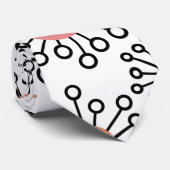 MCM-Blume Krawatte (Gerollt)