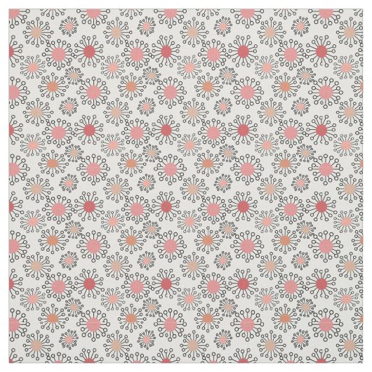 MCM-Blume  Stoff (Muster)