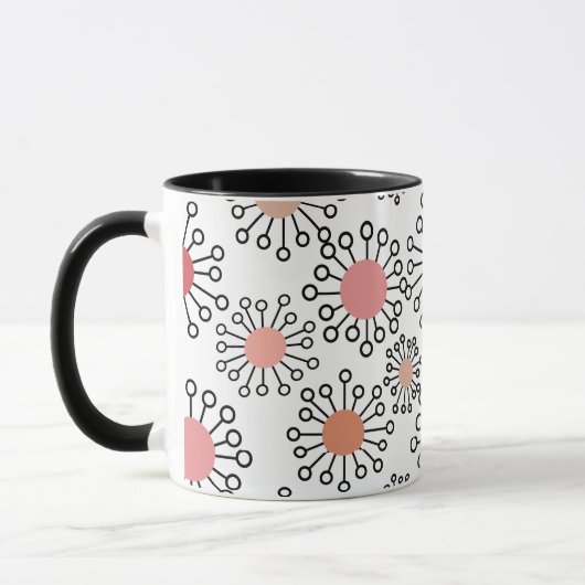 MCM-Blume Tasse (Links)