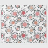 MCM Blumen Geschenkpapier (Flach)