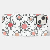 MCM Blumen iPhone Hülle (Rückseite (Horizontal))