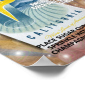 MCM CHAMPAGNE COCKTAIL RECIPE vers 2 Poster (Ecke)