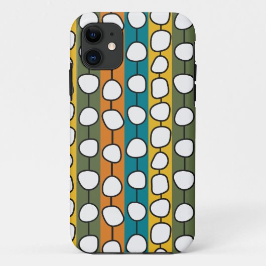 MCM farbenfrohe Linien Case-Mate iPhone Hülle (Rückseite)
