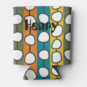 MCM farbenfrohe Linien Dosenkühler (Vorderseite)