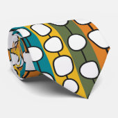 MCM farbenfrohe Linien Krawatte (Gerollt)