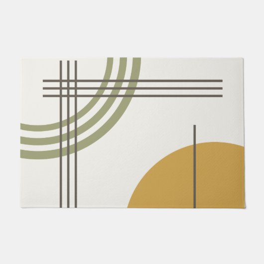 MCM Geo Abstract 01 Fußmatte (Vorderseite)
