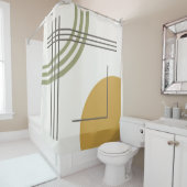 MCM Geo Abstrakt 01 Duschvorhang (Beispiel)