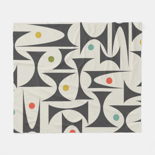 MCM geometrische Mustertabelle für die Lampenmatte Fleecedecke (Vorderseite (Horizontal))