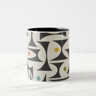 MCM Geometrischer Muster-Tischlampen-Badmatte Flee Zweifarbige Tasse
