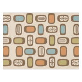 MCM gerundete Rechtecke des mittleren Jahrhunderts Tischdecke (Vorderseite (Horizontal))