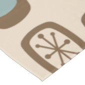 MCM gerundete Rechtecke des mittleren Jahrhunderts Tischdecke (Schrägansicht)