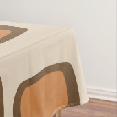 MCM gerundete Rechtecke des mittleren Jahrhunderts Tischdecke (Beispiel)