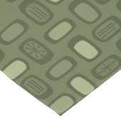 MCM gerundete Rechtecke, Olive Green Kurzer Tischläufer (Ecke)