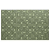 MCM gerundete Rechtecke, Olive Green Stoff (Fat Quarter (45,7 x 55,9 cm))