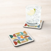 MCM Halbkreisfarbe auf dem Cremeplatz Getränkeuntersetzer (Rechte Seite)