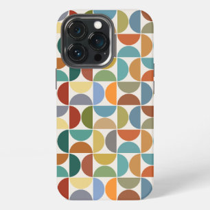 MCM-Halbkreismuster Farbe auf Creme iPhone 13 Pro Hülle