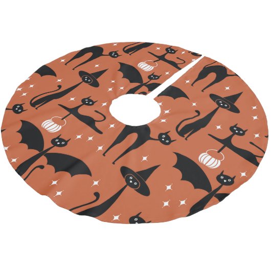 MCM Halloween Extravagantes Kleid Minimalistisch C Polyester Weihnachtsbaumdecke (Schrägansicht)