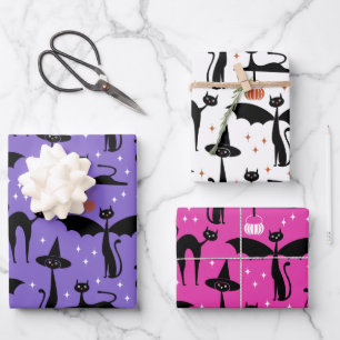 MCM Halloween Extravagantes Kleid Minimalistische Geschenkpapier Set