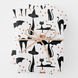 MCM Halloween Extravagantes Kleid Minimalistische Geschenkpapier Set