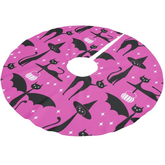 MCM Halloween Extravagantes Kleid Minimalistische Polyester Weihnachtsbaumdecke (Schrägansicht)