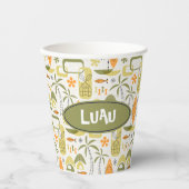 MCM Hawaiian Village Pappbecher (Vorderseite)