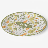 MCM Hawaiian Village Pappteller (Schrägansicht)