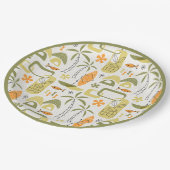 MCM Hawaiian Village Pappteller (Schrägansicht)