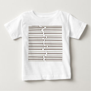 MCM Inspiriert Linien Baby T-shirt