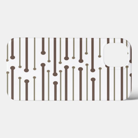 MCM Inspiriert Linien Case-Mate iPhone Hülle (Rückseite (Horizontal))