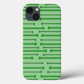 MCM Inspiriert Linien Case-Mate iPhone Hülle (Rückseite)
