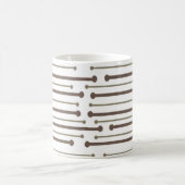 MCM Inspiriert Linien Kaffeetasse (Mittel)