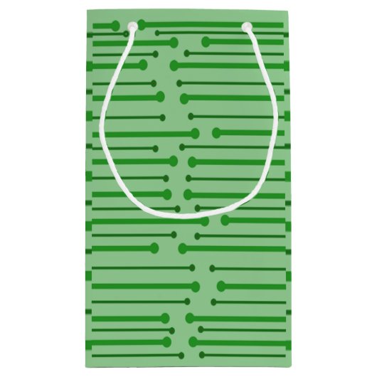 MCM Inspiriert Linien Kleine Geschenktüte (Rückseite)