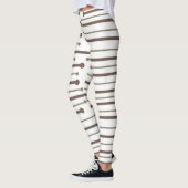 MCM Inspiriert Linien Leggings (Links)