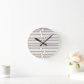 MCM Inspiriert Linien Runde Wanduhr (Zuhause)