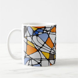 MCM-inspirierte Kaffeetasse mit Reflektionen