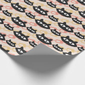 MCM Katzen Geschenkpapier (Ecke)