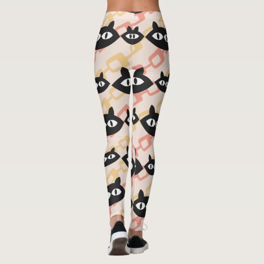 MCM Katzen Leggings (Rückseite)