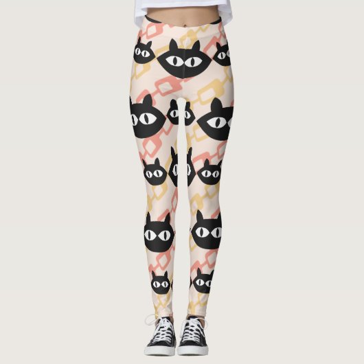 MCM Katzen Leggings (Vorderseite)
