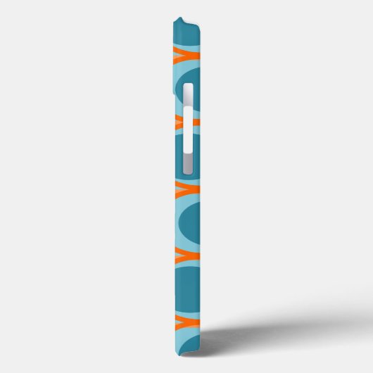 MCM-Kreise und -Linien Case-Mate iPhone Hülle (Rückseite / Links)