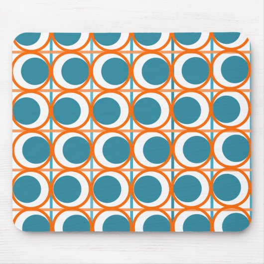 MCM-Kreise und -Linien Mousepad (Vorne)