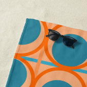 MCM-Kreise und -Linien Strandtuch (Beispiel)