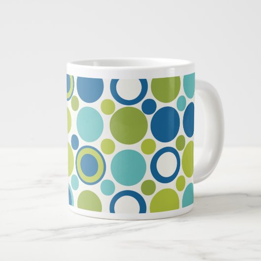 MCM Limon und Wasserblase Jumbo-Tasse (Vorderseite Rechts)