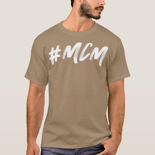 MCM Man Crush Montag T-Shirt (Vorderseite)