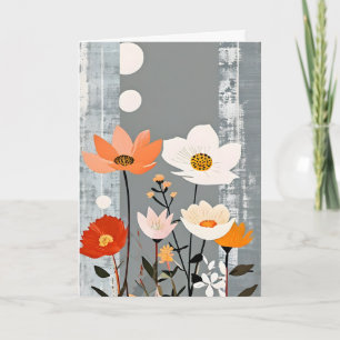 MCM Mixed Media Blume Muttertag Feiertagskarte